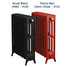 CI-RG-4-D-18-19 - Royal Georgian 4 Column Cast Iron Radiator H357mm x W266mm CI-RG-4-D-18-19 - Royal Georgian 4 Column Cast Iron Radiator H357mm x W266mm